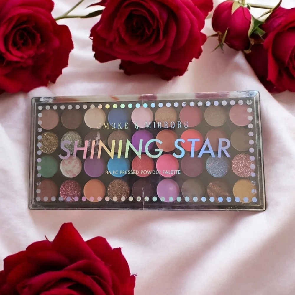 Smoke & Mirrors Shining Star 36 Pressef Powder Eye Shadows NWOT
